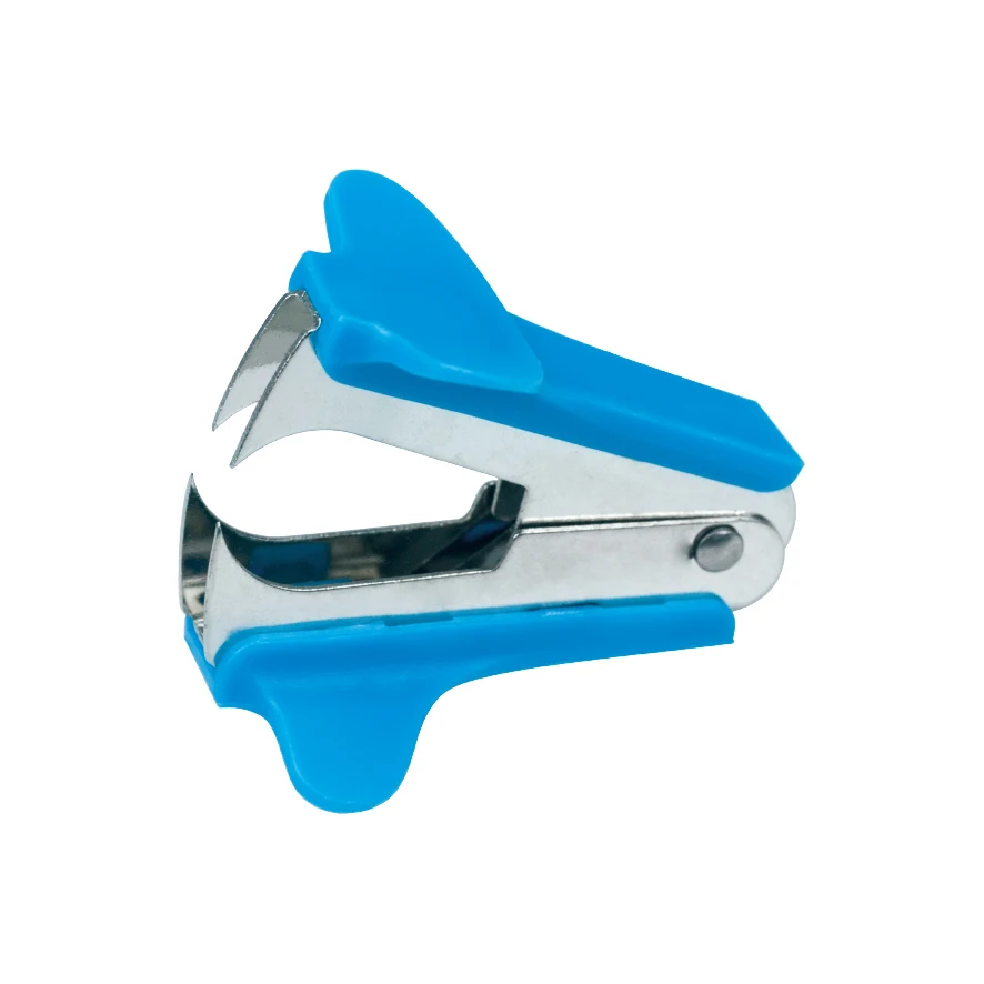 
 Инструменты для удаления степлера из голубого пластика, инструмент для удаления степлера  