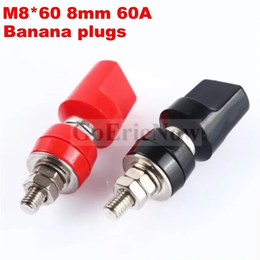 M8*60 8mm 60A High Current Banana plugs copper terminal block connector