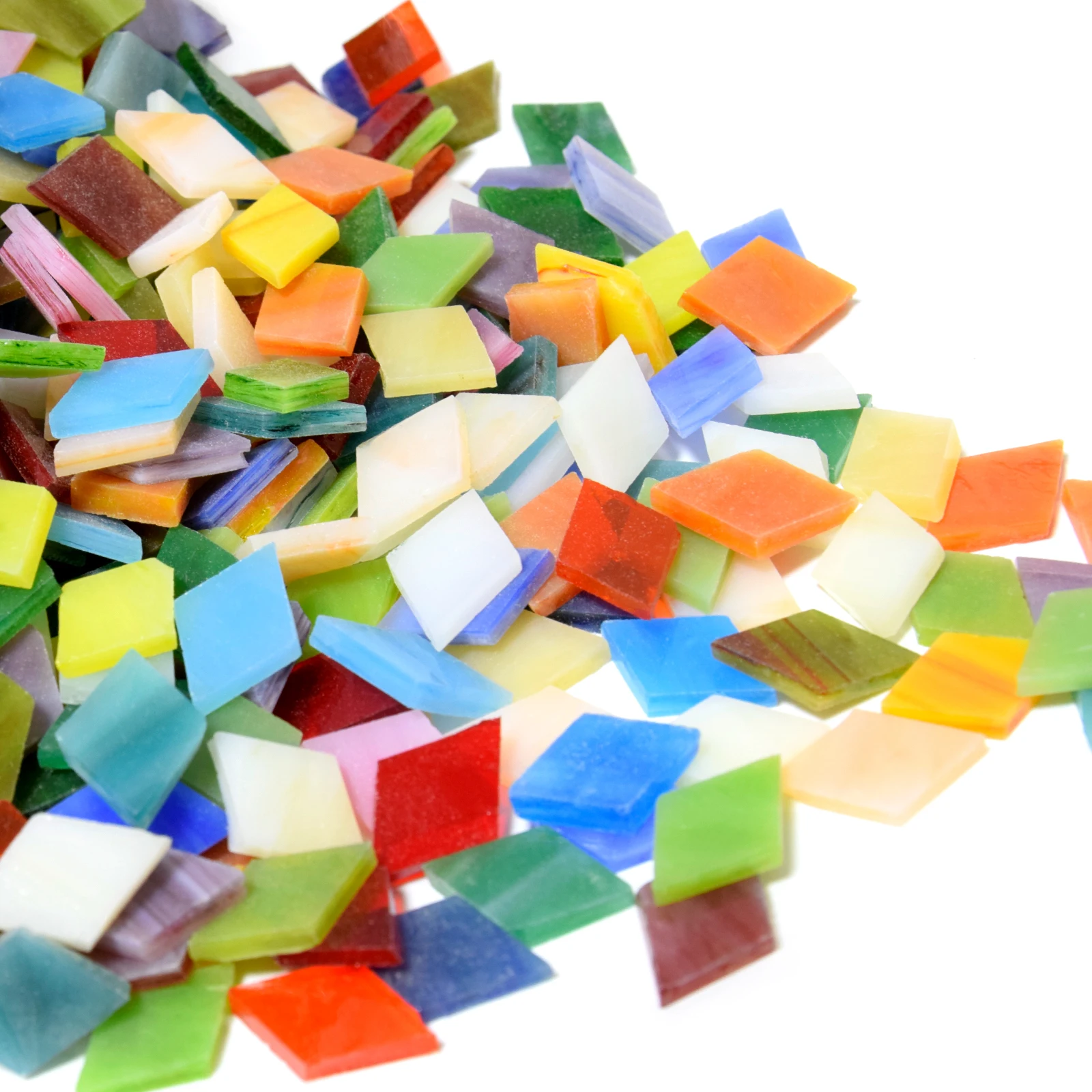 Красочная мозаичная плитка разных форм для витражей поделок специальные украшения принадлежности изготовления ювелирных изделий