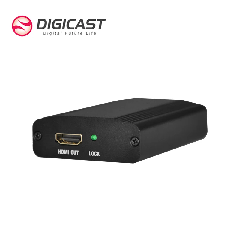 DIGICAST горячая Распродажа медиаконвертер 4K 60 Аудио Видео передача 12G HD SDI к MI конвертер