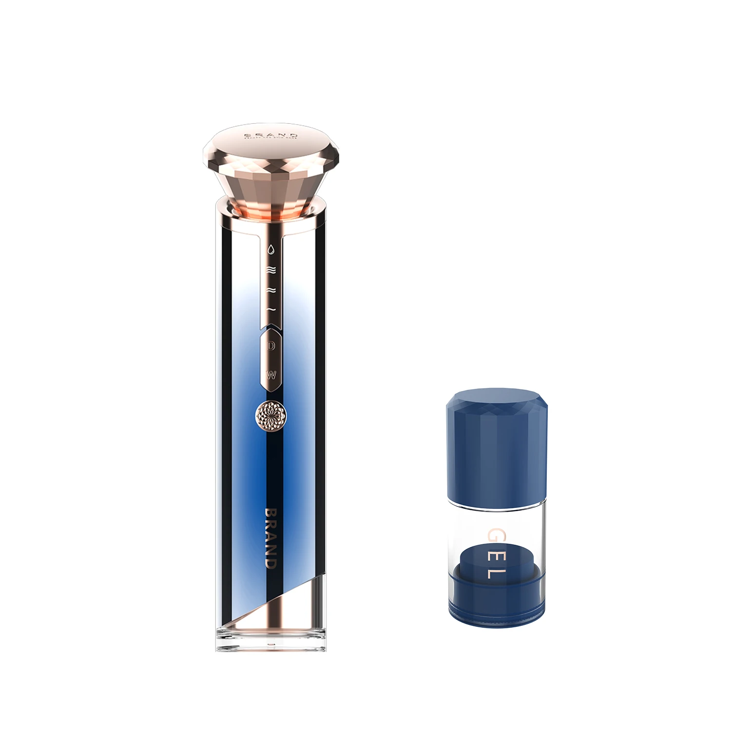 2023 New Hot Selling Portable Home Use Anti Aging Faces Face Lifting Skin Treatment Ultrasound Rf Mini Beauty Device