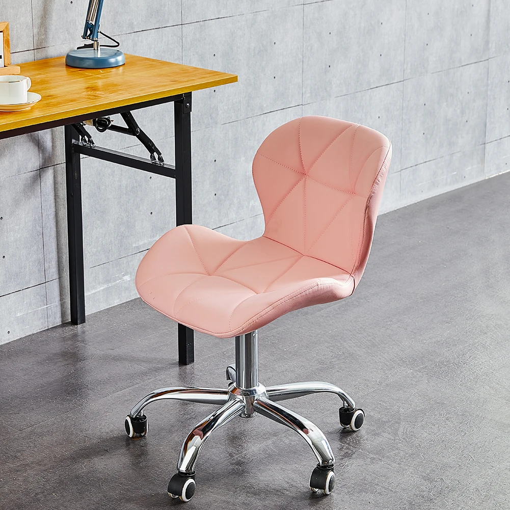 High Quality Ajustable Office Chair Leather Seat Metal Frame Swivel Chair