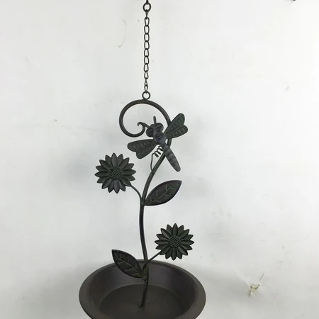 OEM customized outdoor type wild bird feeder with hook hanging on tree