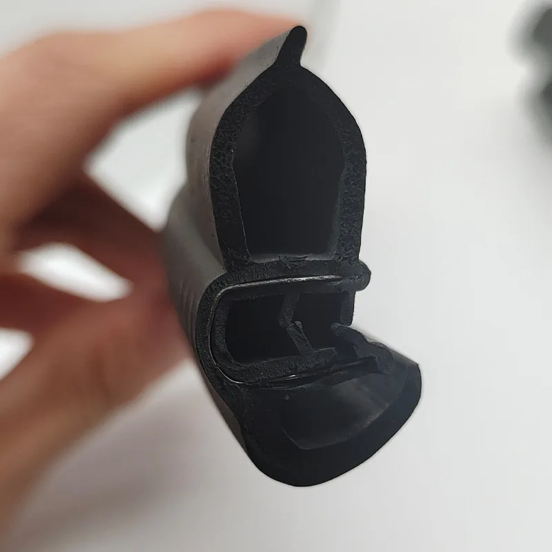 China manufacturer new product Rubber Car Door Seal Weatherstrip EPDM steel belt Weatherstripping Soundproof Waterproof