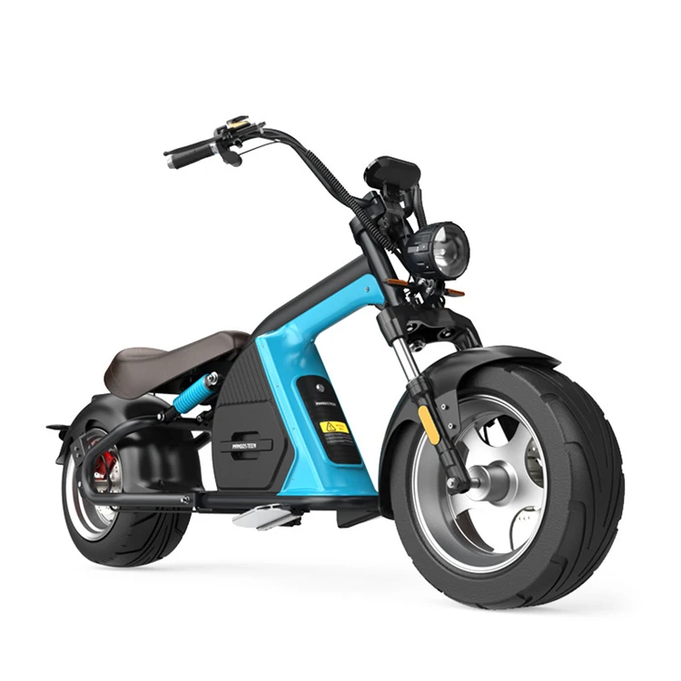 60V 12 Inch 2000W EEC M8 Elektro Chopper E Motorcycle Citycoco Elektroroller Motorroller