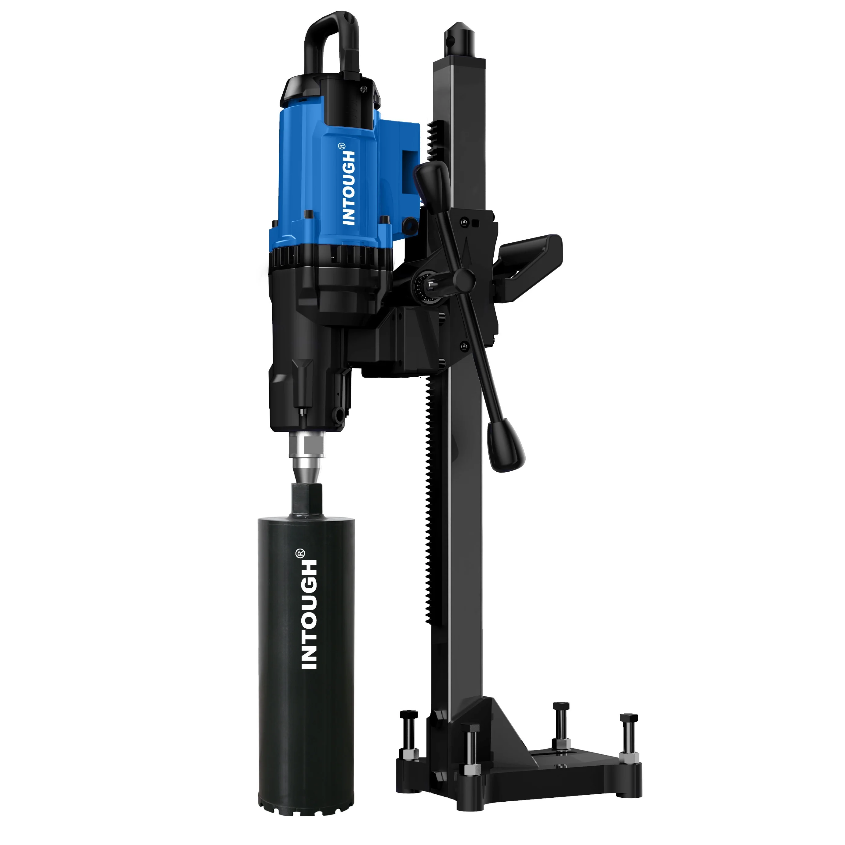 2024 Custom Intough High Power 3200w 230mm Diamond Concrete Handheld Portable Hand Core Drill Concrete Core Drilling Machines