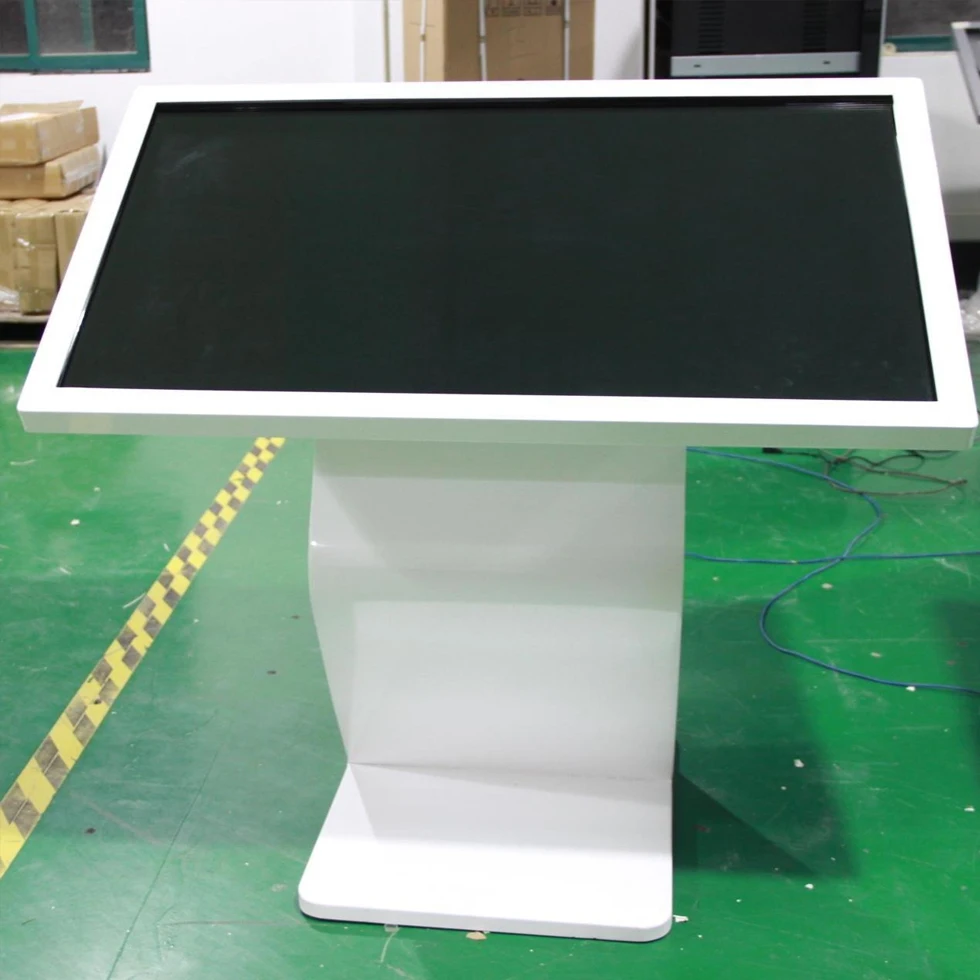 Horizontal advertising machine display query interactive touch machine ruinart champagne portable led display exhibition screen