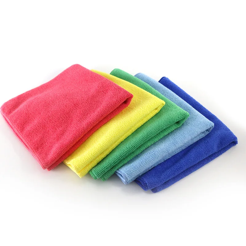 Good quality Personalized Multi-color microfiber Kitchen towel super absorbent