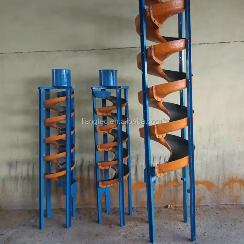 Lab Spiral Chute High Efficiency Spiral fiberglass chute Small Scale Separator Machine for Ilmenite Ore