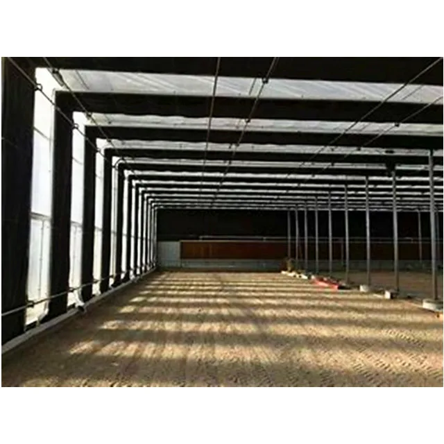 Commercial Used Blackout Greenhouse With Auto Light Deprivation System For Growing Hemp/Herbs