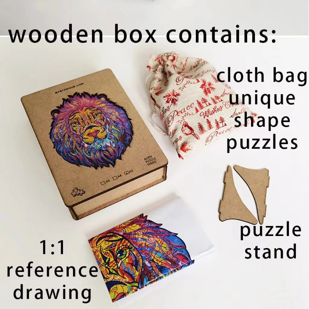 Factory Low Price Animal Sublimation Puzzle Blanks