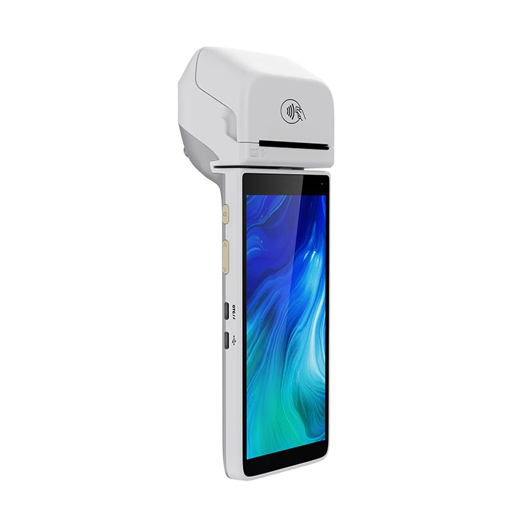 Handheld 6inch Payment kiosk Mobile Android 13 POS Terminal EMV/PCI certified Smart All In One POS system with free SDK M90