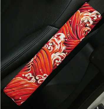 JDM style  breathable car seat belt cover safety belt pads by sendtro shipping