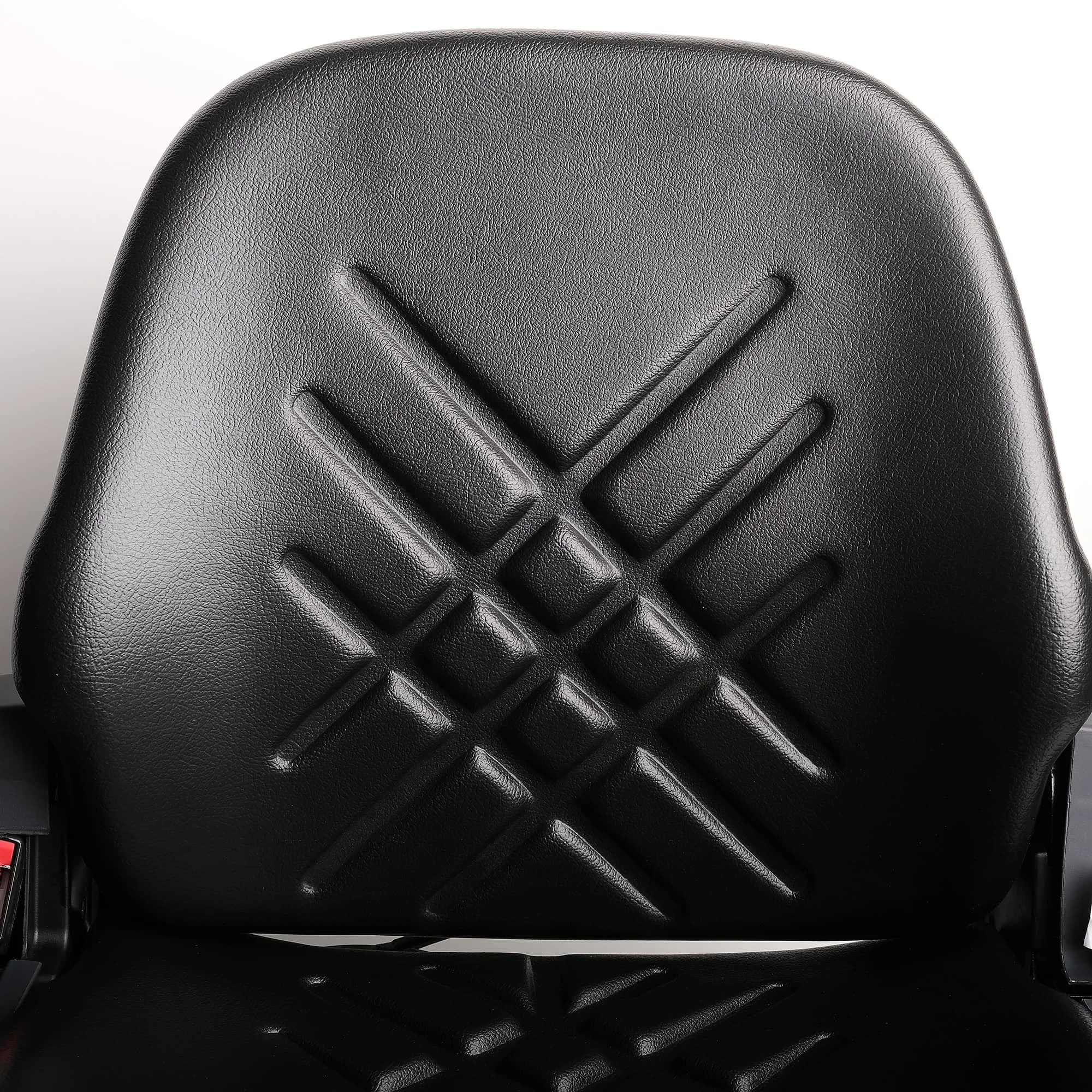 Universal Comfortable PVC Forklift Truck Seat with Integrated Bag Suspension Weight Adjustment for CLARK CAT Forklift Trucks