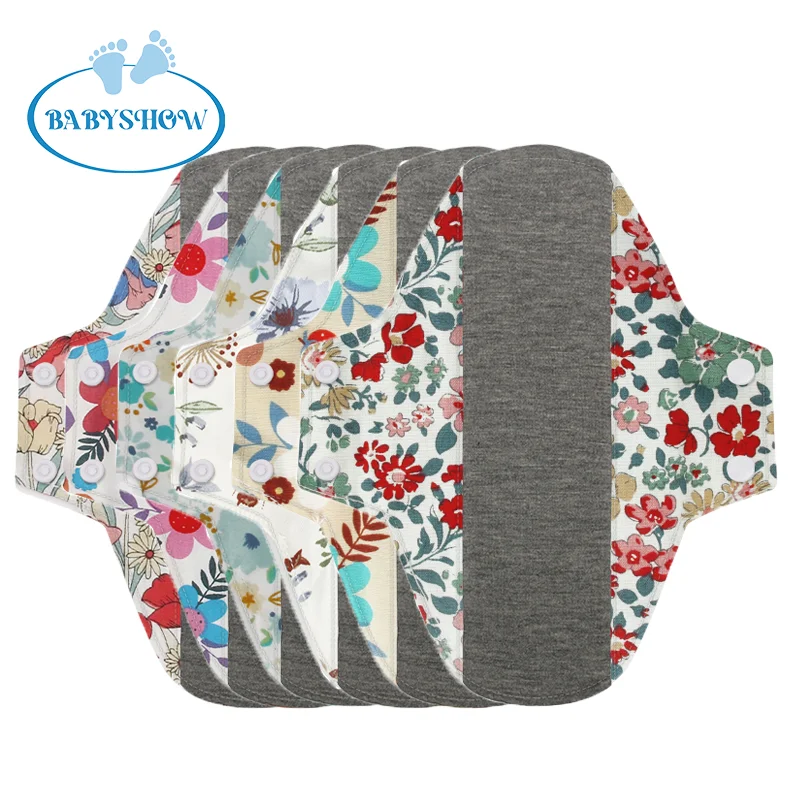 Super Absorption Cloth Sanitary Napkins Period Pads Sanitary Napkins Organic Absorbent Cloth Sanitary Pads With Low Price