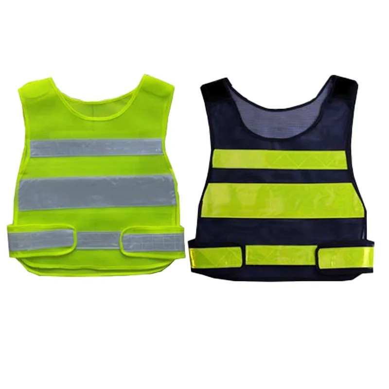 China Factory Wholesale Adult   blue Reflective Safety Vest