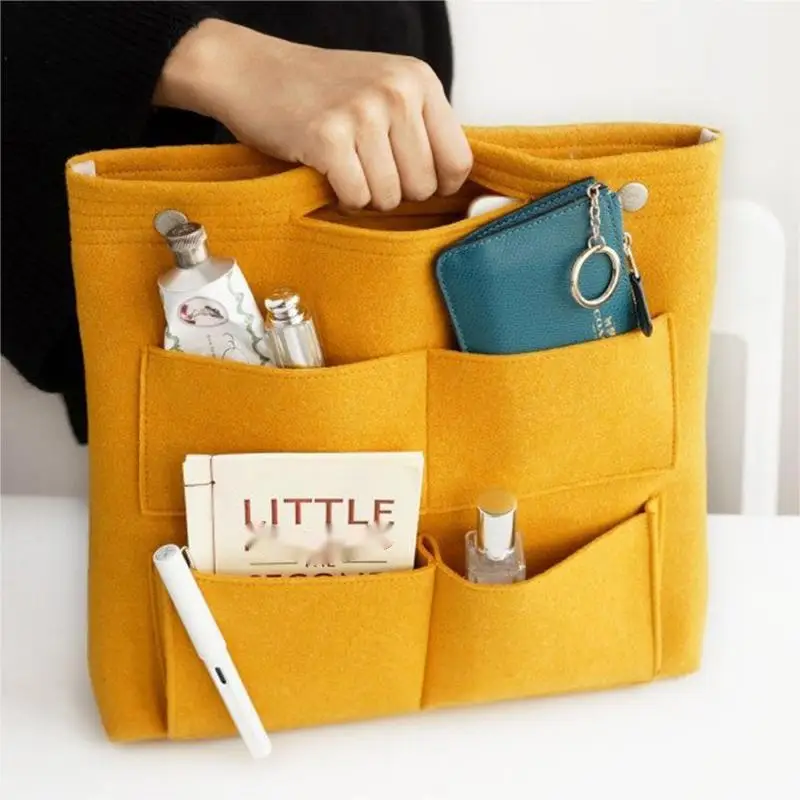 Brand new Felt Purse Insert In Bag Organizer