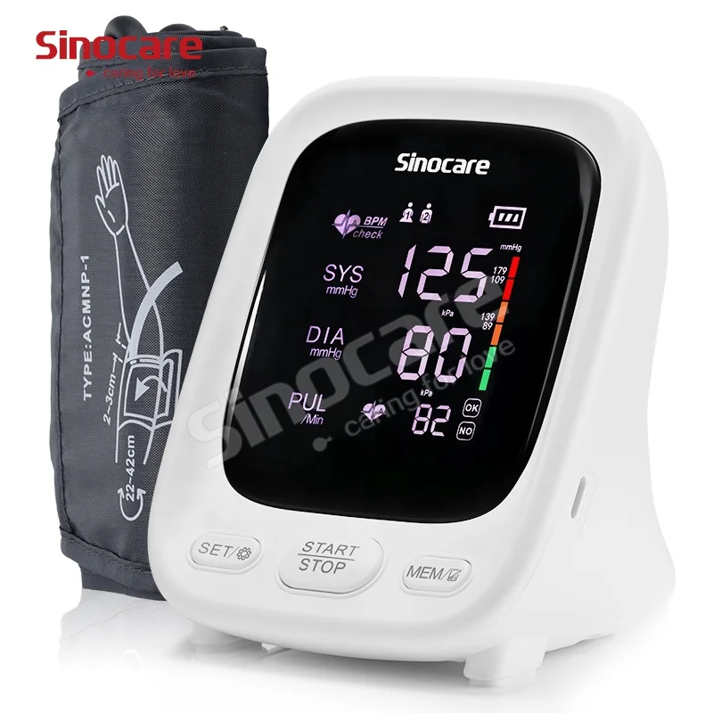 High Blood Pressure Meter Apparatus Bp Machine Price With Stand Upper Arm Blood Pressure Monitor Talking Bp Monitor Automatic