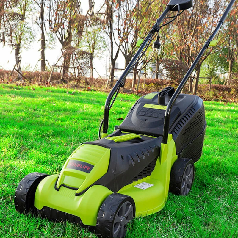 Commercial Hand Push Electric Fully Automatic Weeder Small Household Garden Tractor Trimmer Lawn Mower