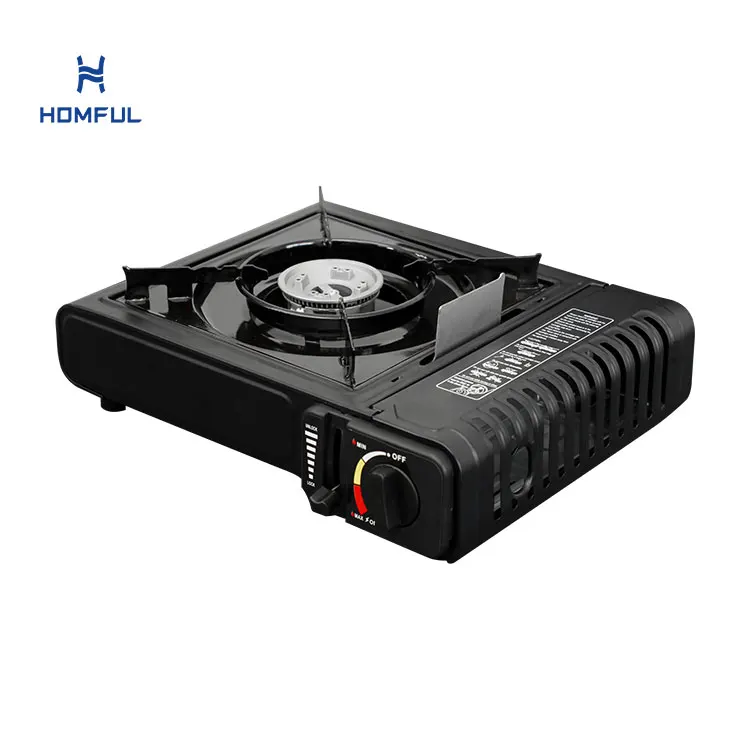 HOMFUL NEW CE Certificate Outdoor Automatic  Folding Gas Stove Portable Butane Outdoor Camping Gas Stove