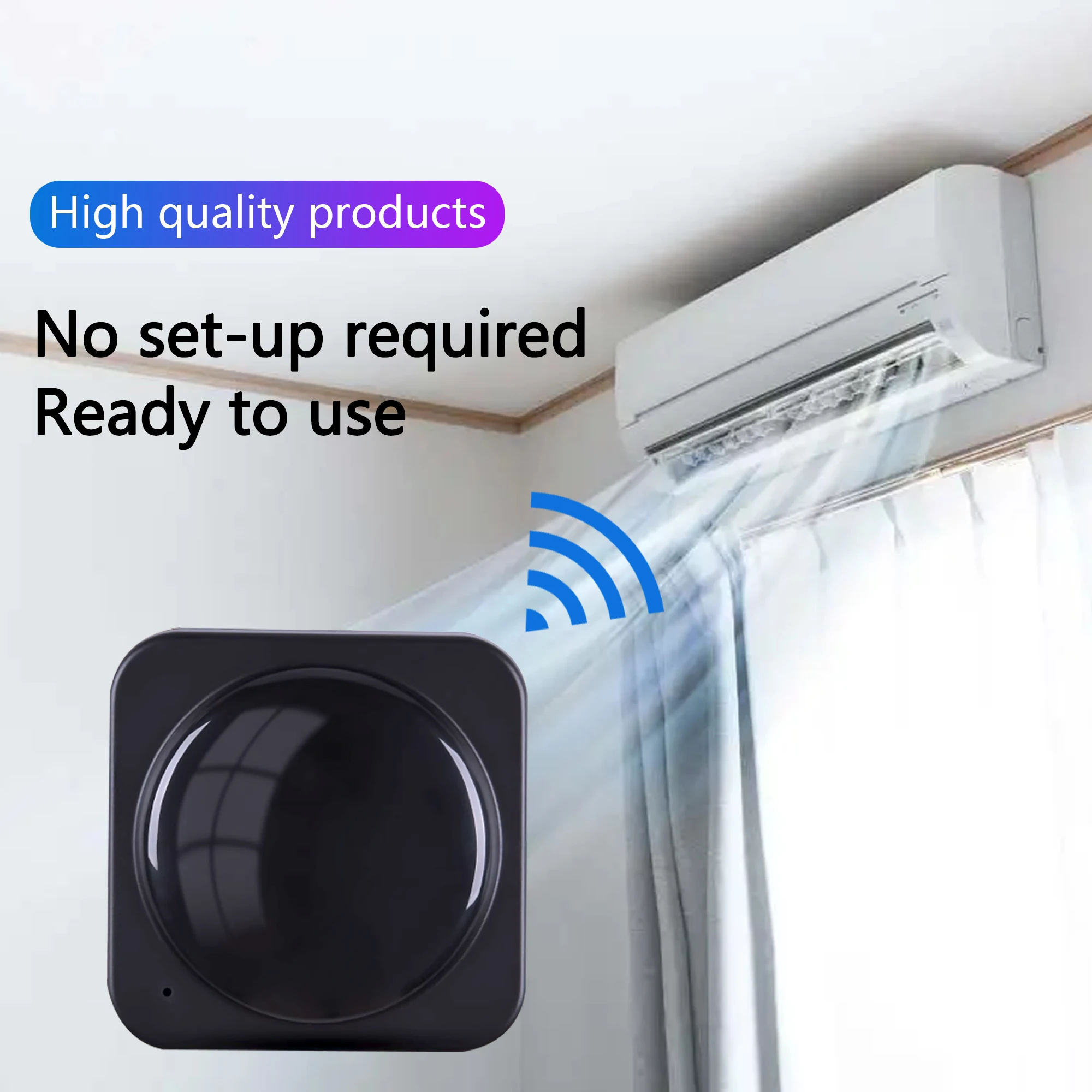 Intelligent Voice Assistant IR Universal AC Remote Control  for Most Brands of Air Conditioning