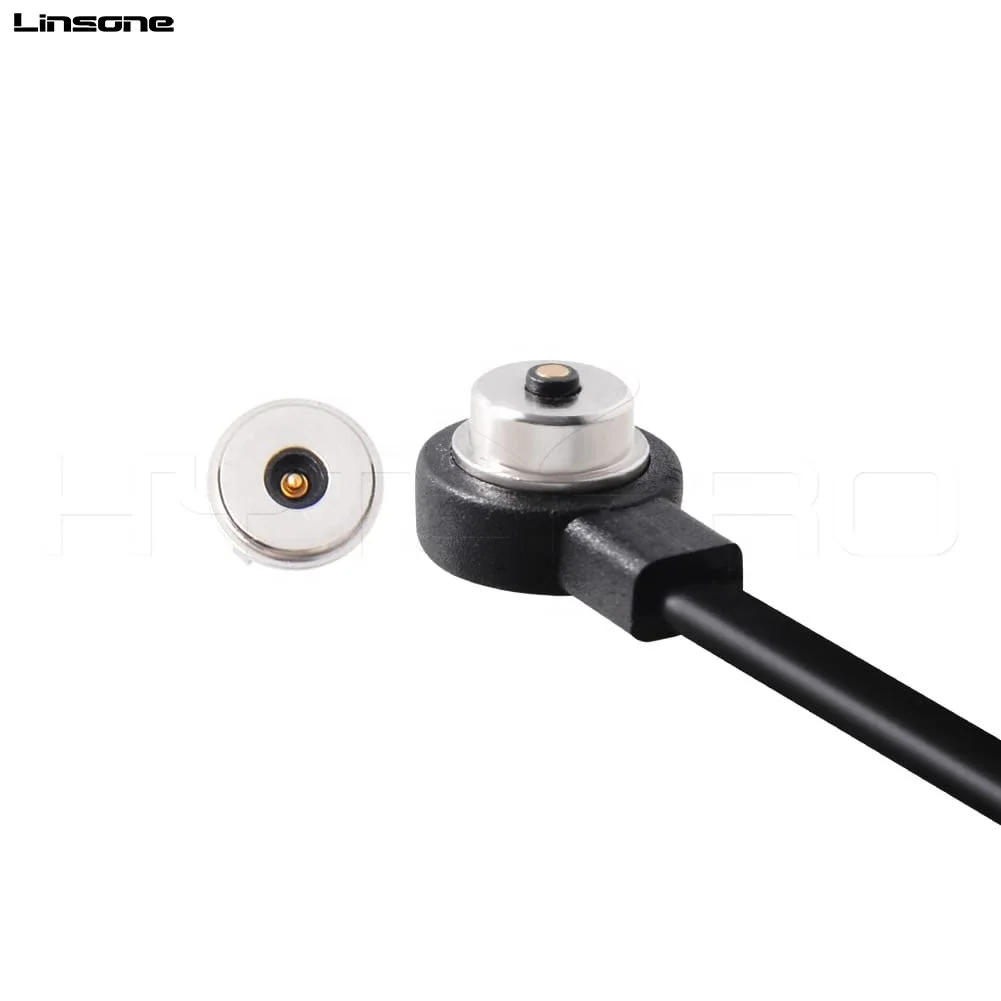 Linsone быстрое зарядное устройство в стиле милитари подключение магнитно-Пружинные контакты SMT/smd 2 pin USB кабель Разъем