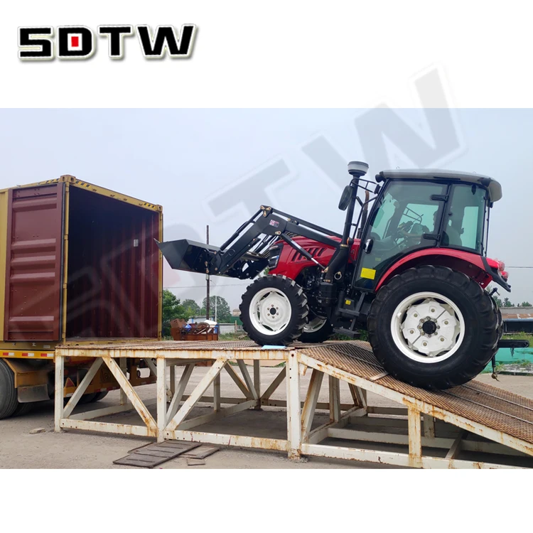  Мини-трактор 10hp 25 hp 60hp 100hp фронтальный погрузчик компактный сельскохозяйственный трактор машина для работы на земле мини-сельскохозяйственные садовые тракторы