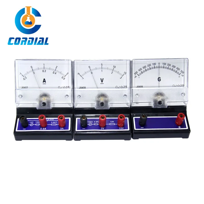 CORDIAL physical educational equipment analog amp meter educational galvanometer