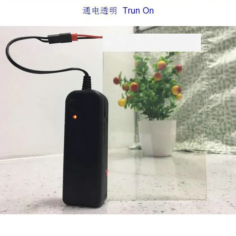 Sample A4 Self Adhesive Smart PDLC Film and Laminated Intelligent Films