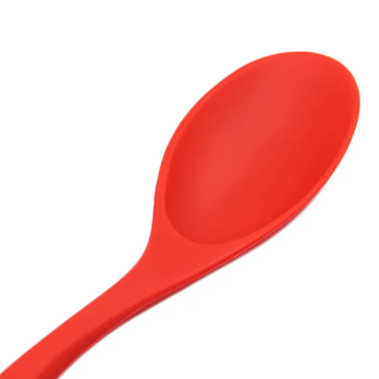 Silicone Plastic Spatula Soup  Colander Shovel Cooking Utensils Kitchen Spoon