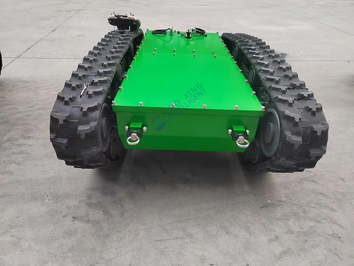 Guoxing PKT1300 heavy load 300kg tracked robot chassis robot platform tank chassis for logistic