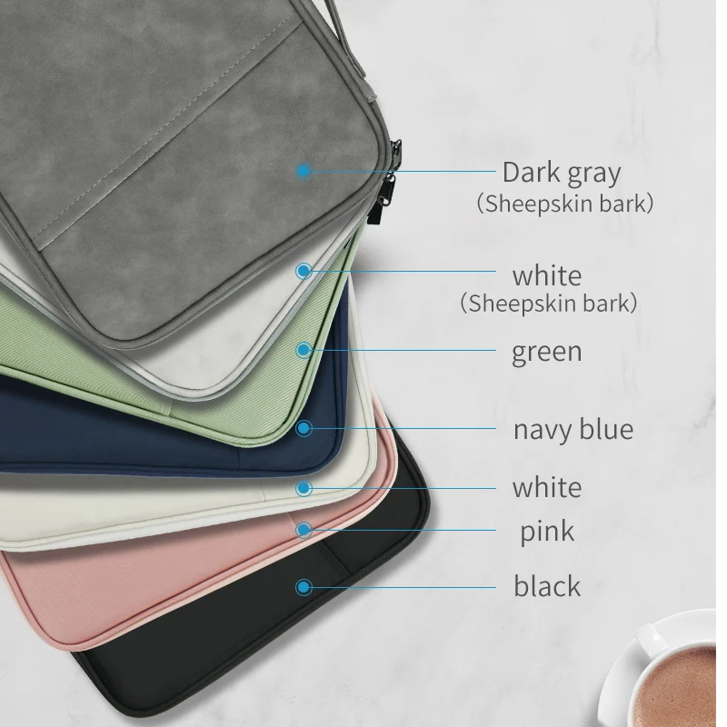 Custom 9-11Inch Tablet Sleeve Case for Ipad and Keyboard storage Protective Portfolio Organizer Bag For iPad