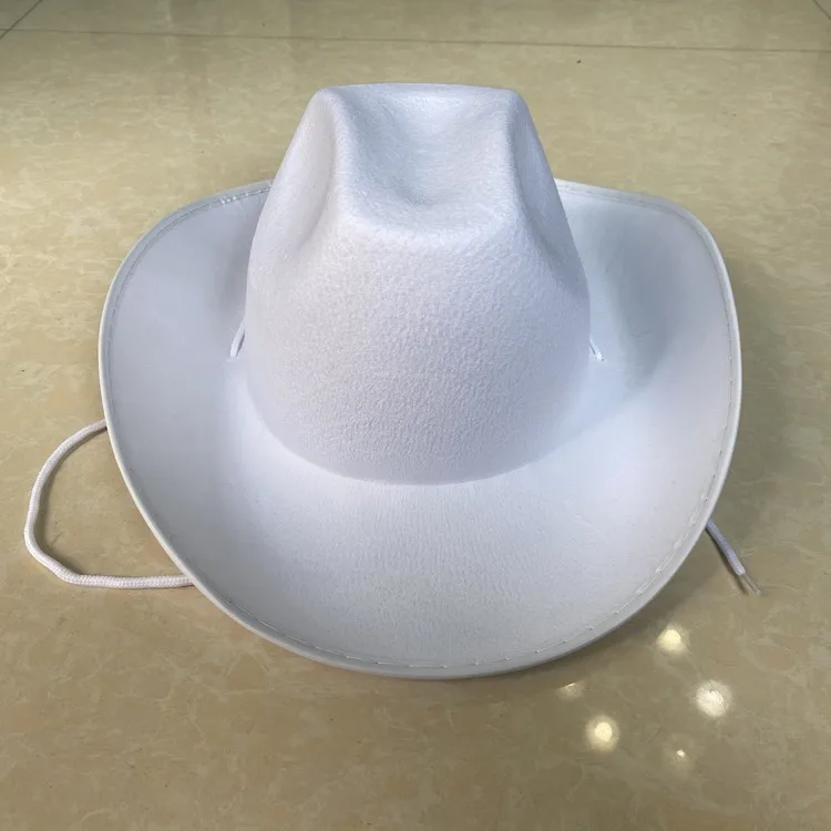 Western European Cowboy Hat Jazz Hat Retro Tibetan Cross-Border Felt Custom Hats