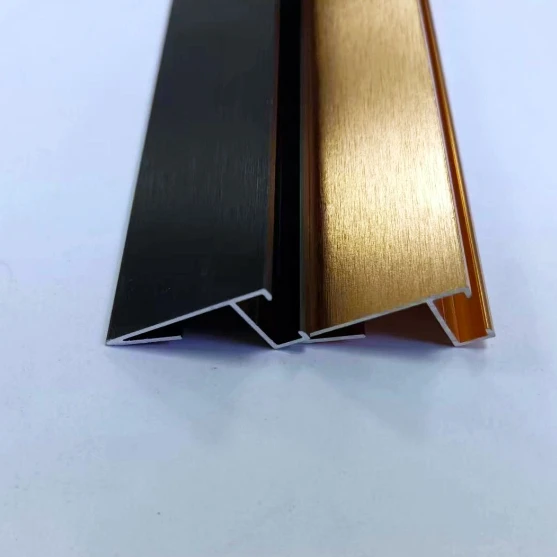 Aluminum Round Gold House Decoration Framed Mirror Aluminum Extruded Round Metal Frame