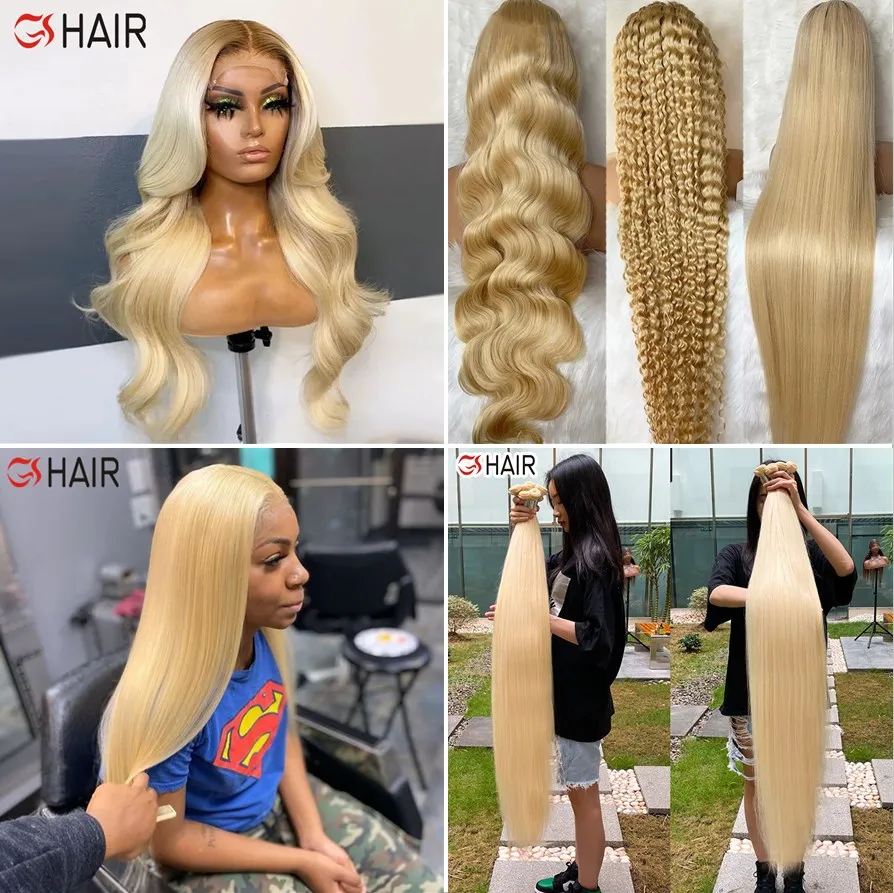 
Wholesale Brazilian Hair 613 Full Lace Wig, Natural Blonde 613 Human Hair Full Lace Wig,Unprocessed 613 Human Hair Full Lace Wig 