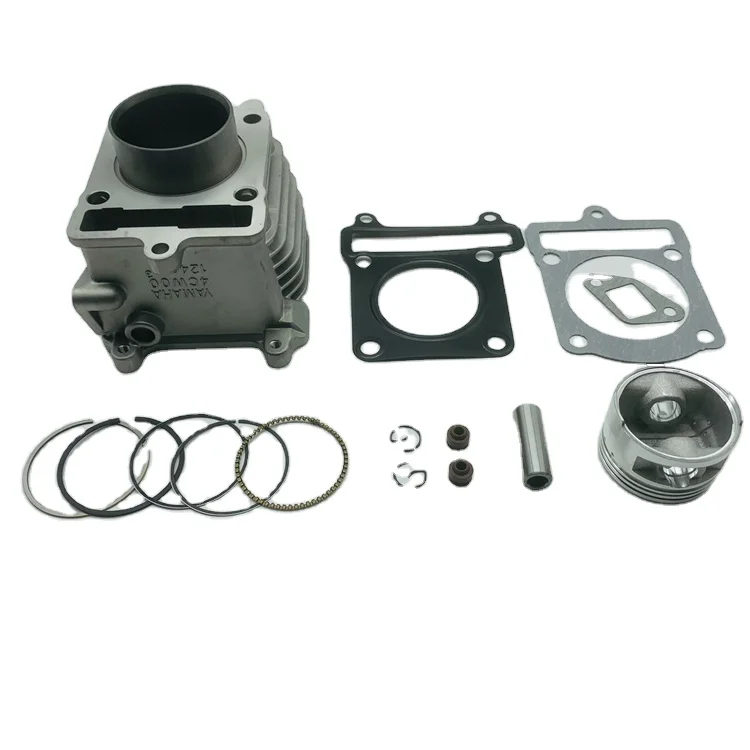 Motorcycle engine parts scooter Cylinder Kit Gasket  Head Piston Ring  Block For yamaha ZY125 4CW