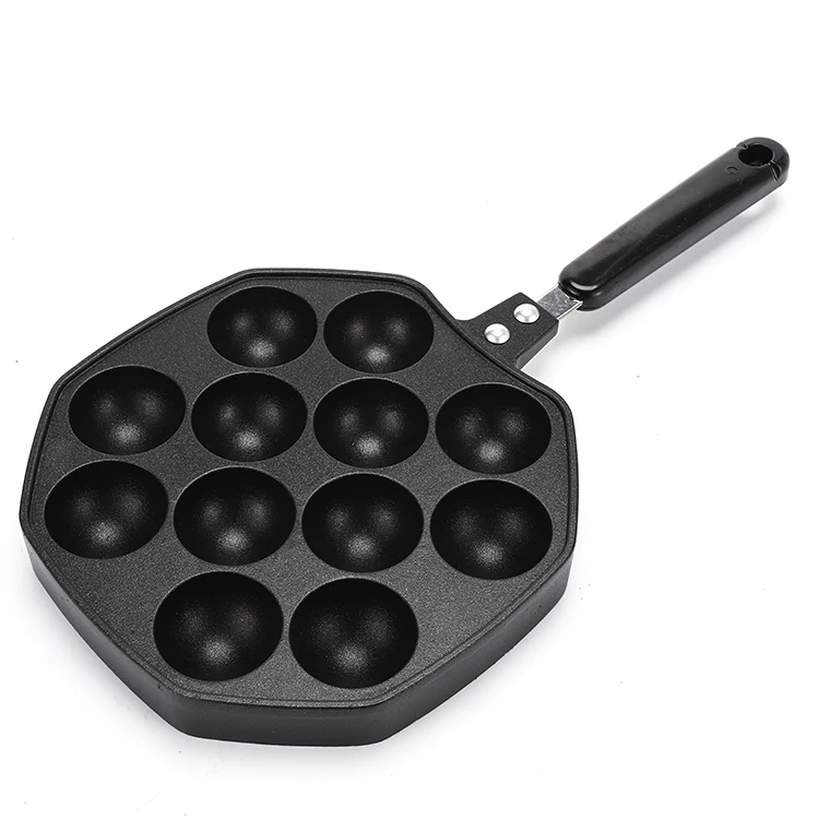 Best selling Non-stick Japanese Gas Takoyaki Maker  Durable Balls Plate Octopus Ball maker