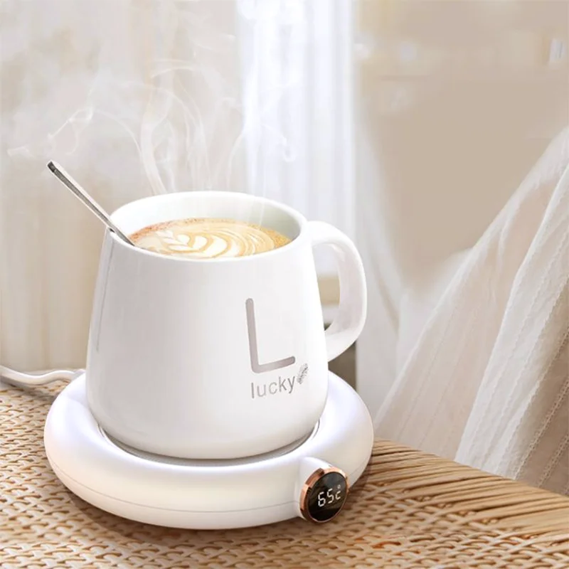 Новая портативная сублимационная usb Смарт электрическая чашка для кофе и чая с подогревом на 55
