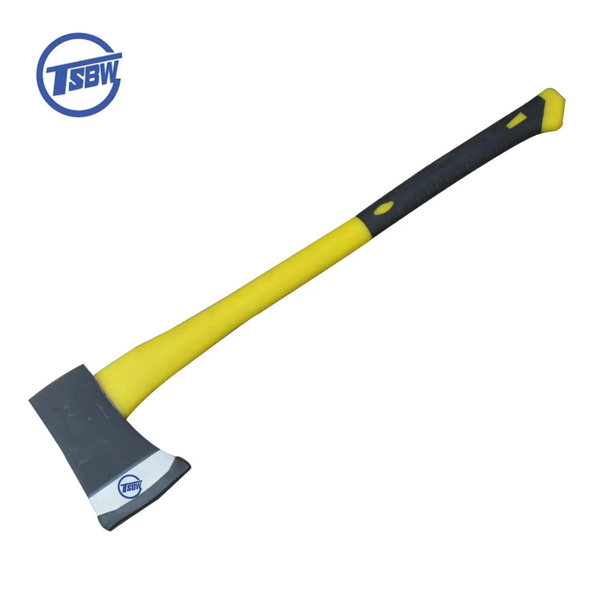A601 Type plastic coated fiberglass handle sharpen carbon steel felling Axe