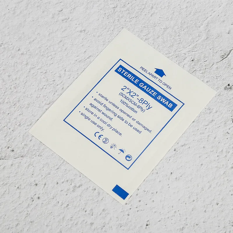 Pads Sterile Medical Surgical Absorbent 100% Cotton Gauze Sponge Sterile Gauze Swab Non-sterile Gauze Swab