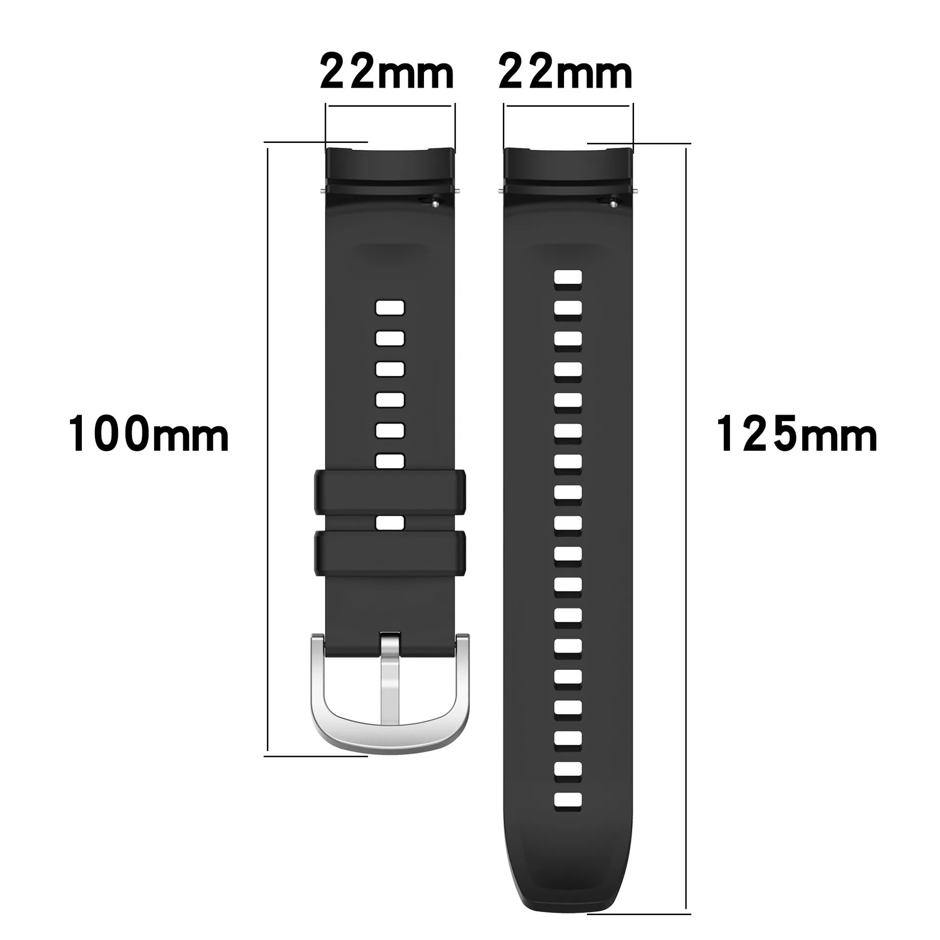 Силиконовый ремешок для часов Amazfit Balance A2286