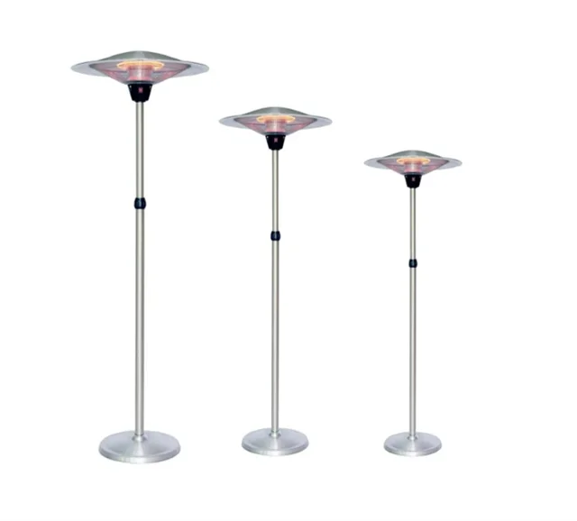 Freestanding Carbon Fiber Infrared Outdoor Patio Heater Heating Tube for Terrace Garden outside Heating