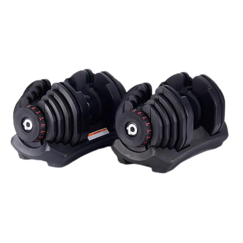 Wholesale Chrome Strength Training Equipment Weight Lifting Cast Iron Adjustable Steel Dumbbell Set 40kg Barbel With Case