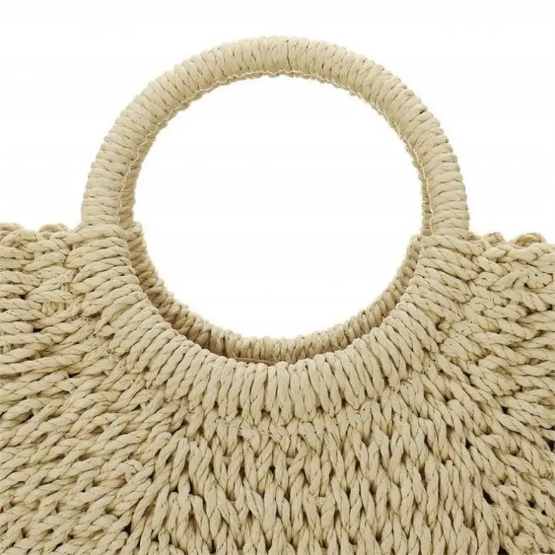 All-Match Handbag Beach Mat Bag Plastic Canvas Bucket Buy Small Pu Bags Clear Pvc Bamboo Handle Cotton Thread Fashion Price