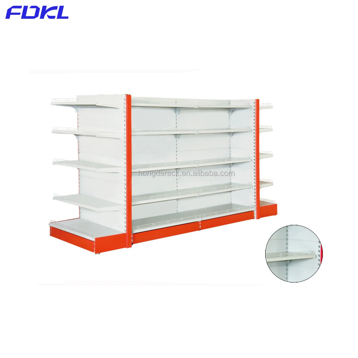 Top quality gondola shelving supermarket shelf metal display shelves