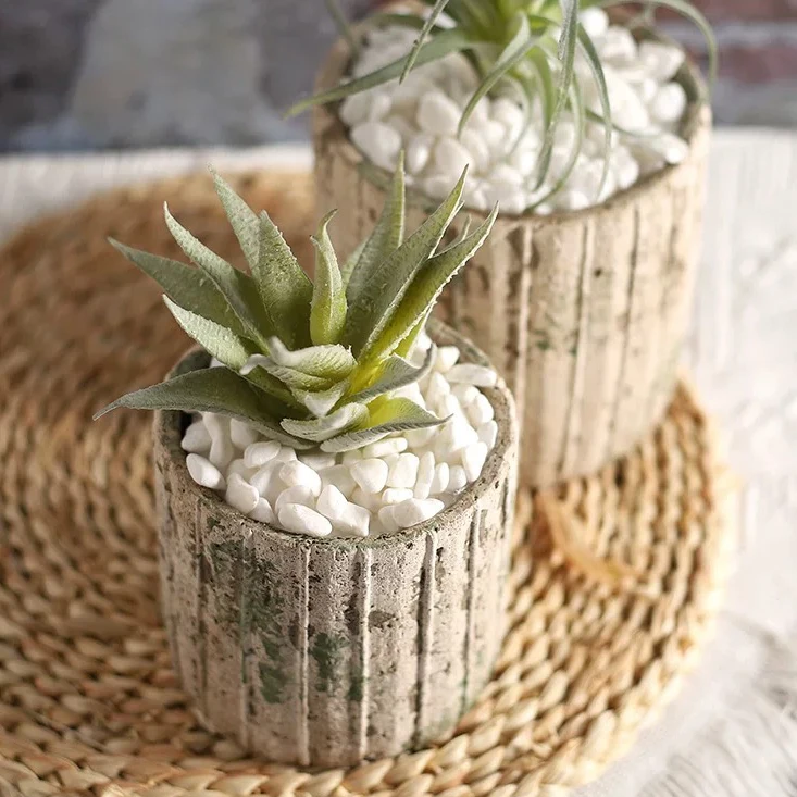 Retro vintage nordic handmade rustic pottery home antique garden decor ceramic terracotta flower pots