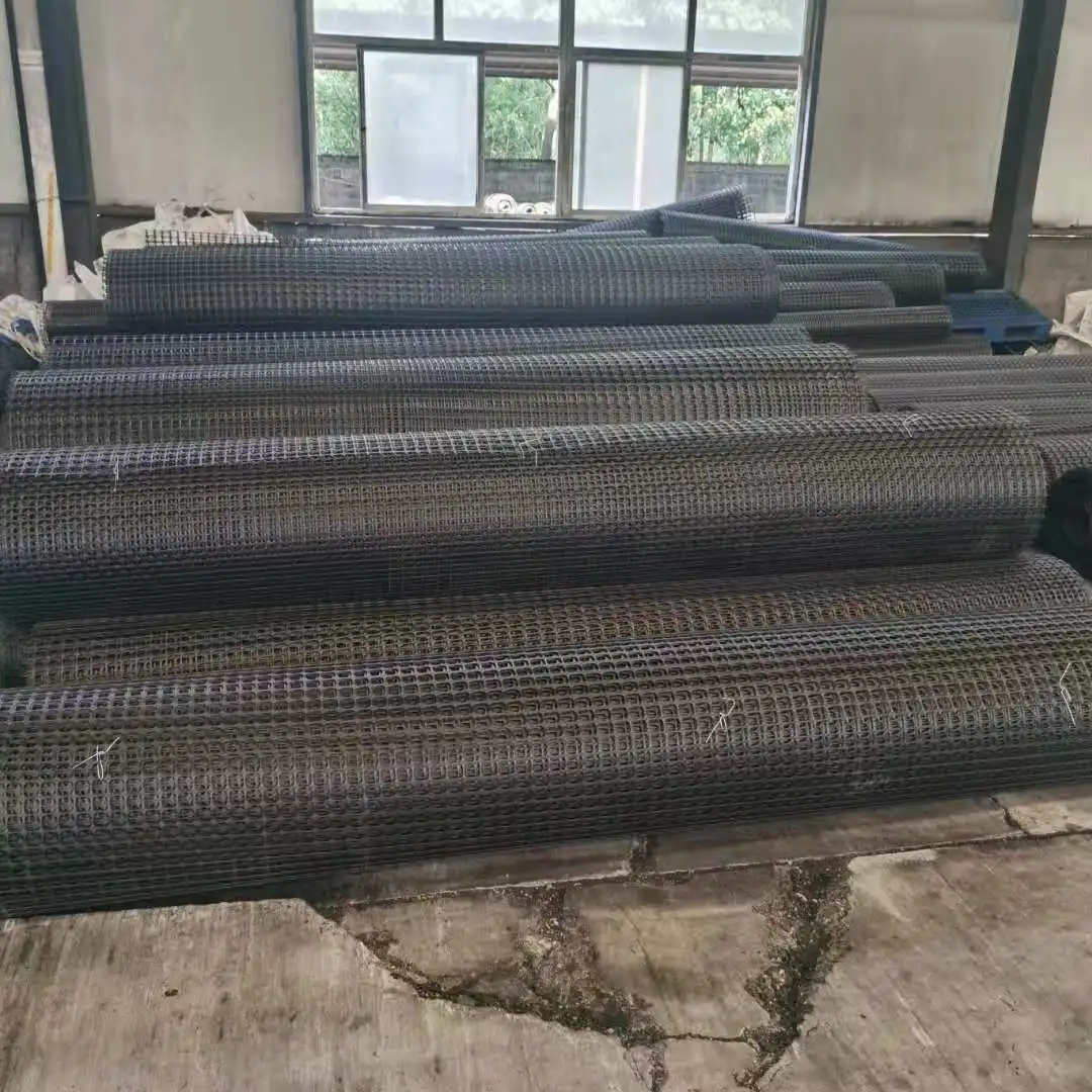 Factory sale various ce iso biaxial 20kn 40kn subgrade reinforcement geogrid 2020 4040