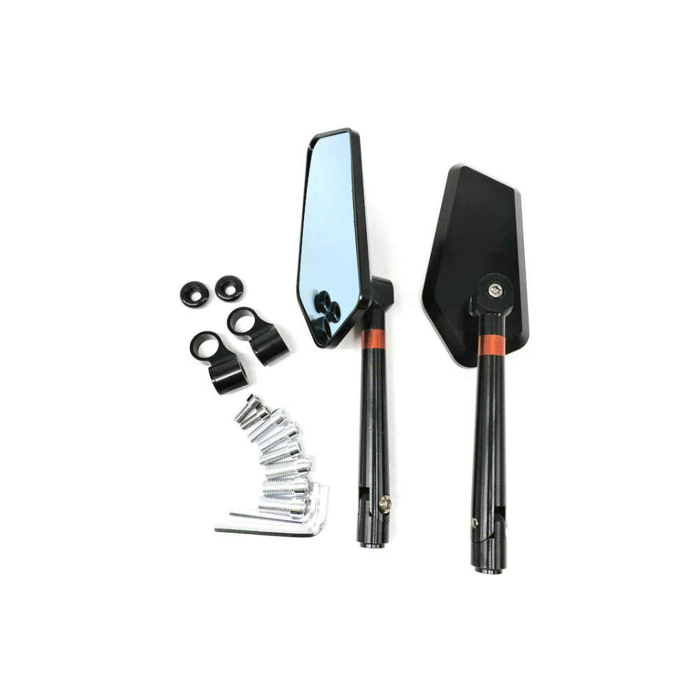 CNC rearview mirror adjust 360  for Retrofit motorcycle with M8 / M10 screw