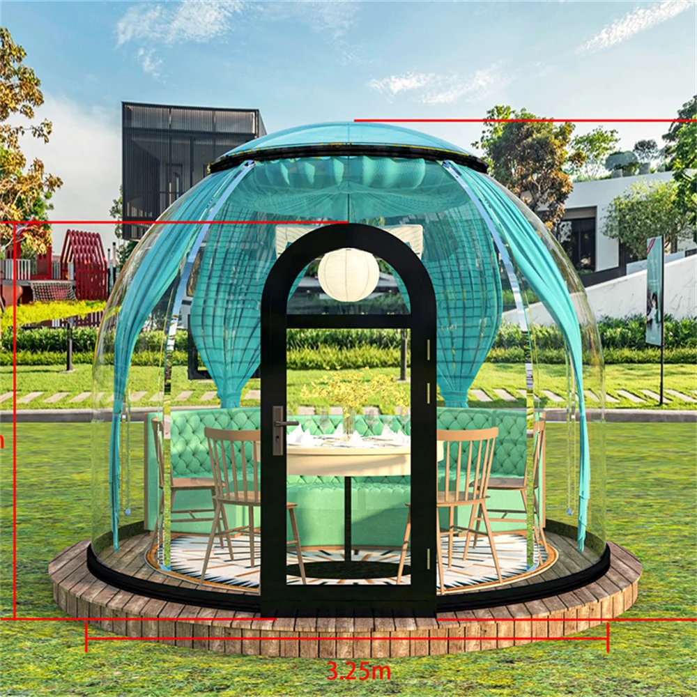 Full House Transparent Pc Bubble Luxury Safe Tent Hotel House Bubble Dome House