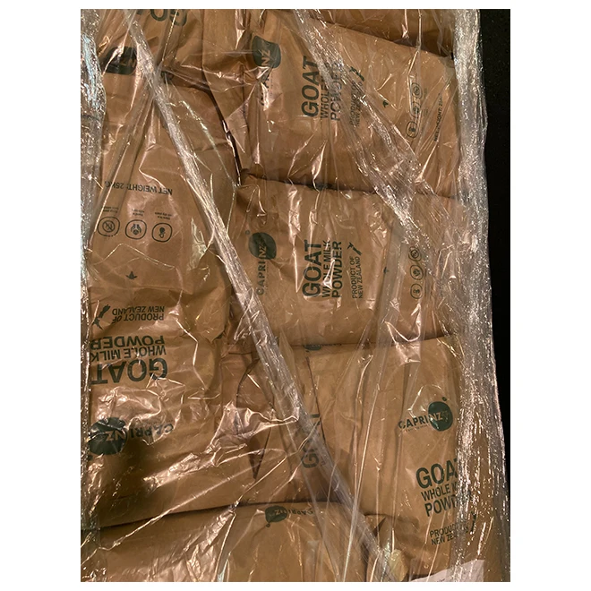 Wholesale Natrual Dairy Ingredient Manufacturer Whole Cream 25kg Bag 100% New Zealand Pure Goat Millk Powder